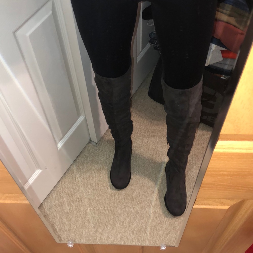 High Lace-Up Boots